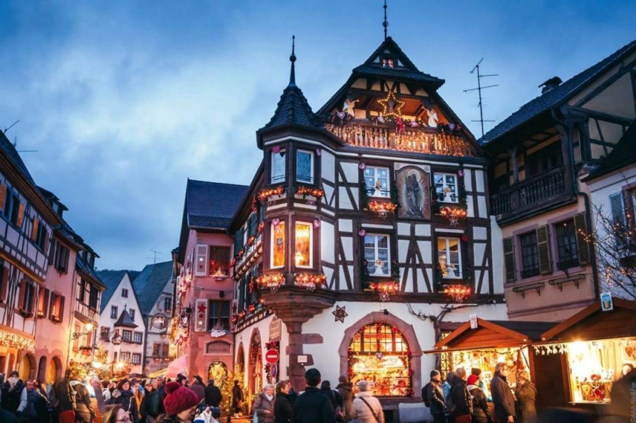 זלסטאט Au Bon Vieux Port Maison De Vacances Alsacienne A 10Mn De Ribeauville, Riquewihr Et Kaysersberg מראה חיצוני תמונה