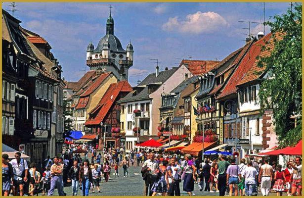 זלסטאט Au Bon Vieux Port Maison De Vacances Alsacienne A 10Mn De Ribeauville, Riquewihr Et Kaysersberg מראה חיצוני תמונה